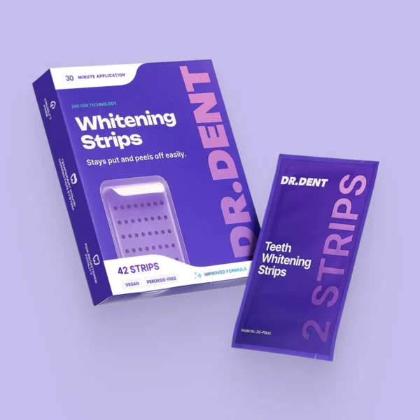 Dr Dent Purple Teeth Whitening Strips