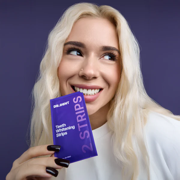 Dr Dent Purple Teeth Whitening Strips - Image 8