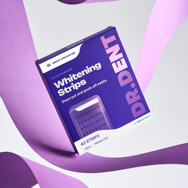 Dr Dent Purple Teeth Whitening Strips - Image 7
