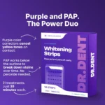 Dr Dent Purple Teeth Whitening Strips - Image 2